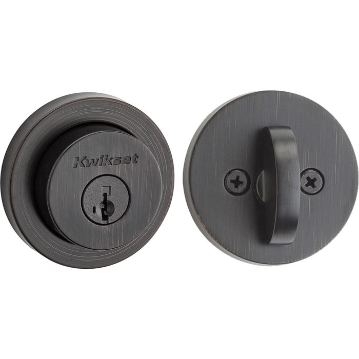 Kwikset Milan Single Cylinder Deadbolt Wayfair